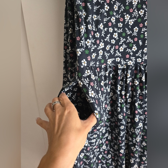 NWT $155 BARBOUR Cassley Floral Long Sleeve Side Pocket Midi Dress Size 4 - Picture 12 of 13